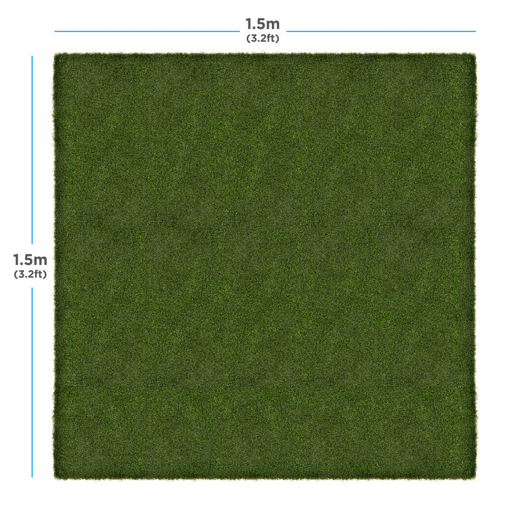 Tee Turf Hitting Mat 1.5 x 1.5 m for Your Own Tees