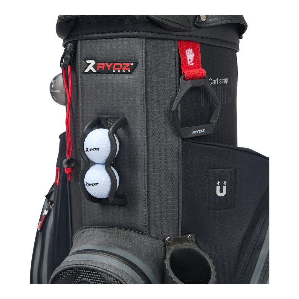 Skip Q9 Waterproof Cartbag Schwarz/Charcoal
