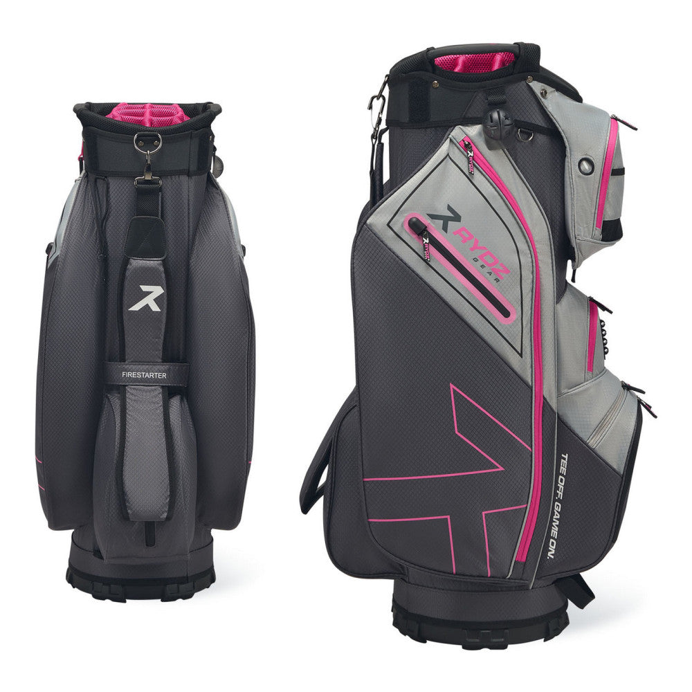 Firestarter Cartbag Anthrazit/Silber/Pink