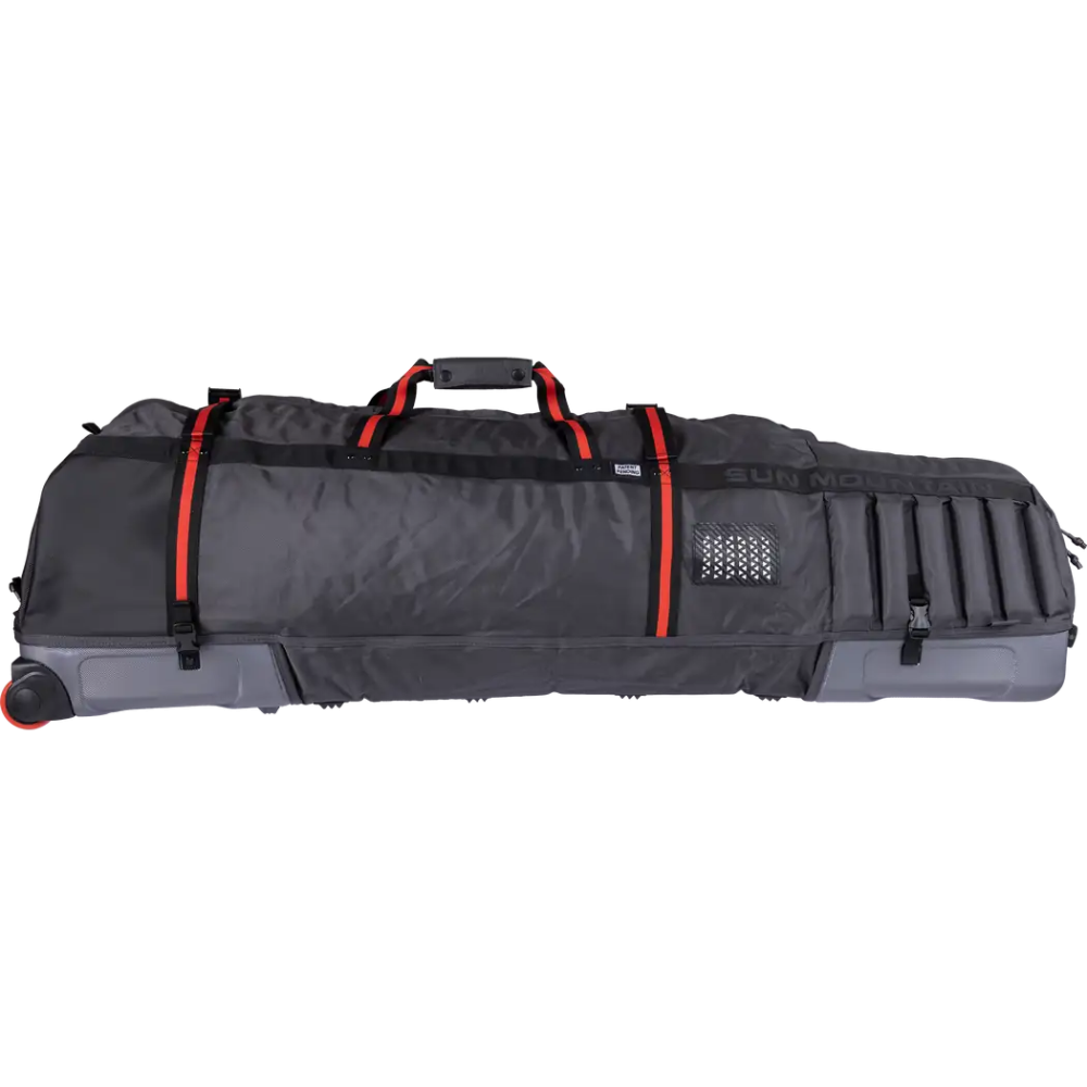 Kube Reisetasche für Golfbag Steel/Schwarz/Rot