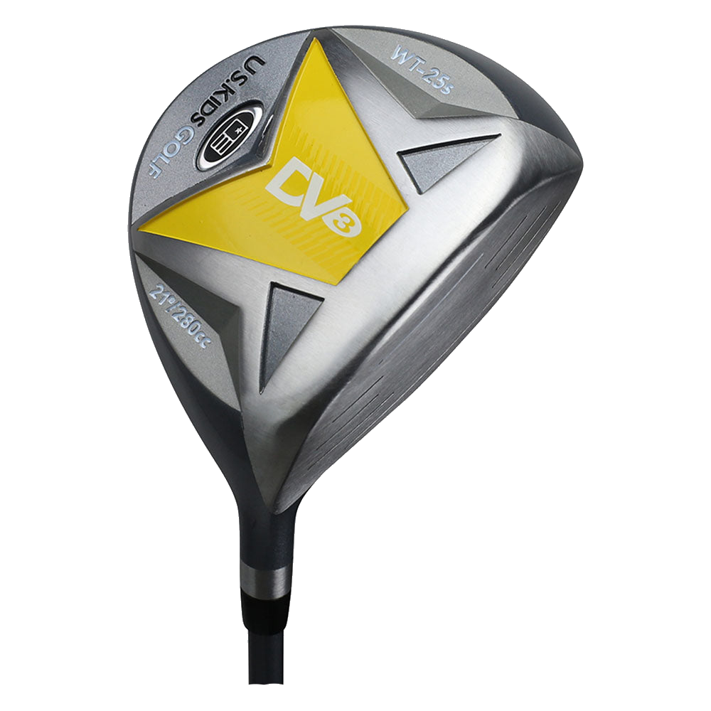 Kinder Driver Ultralight 42" (107–115 cm) Gelb, Produktbild 1, transparenter Hintergrund