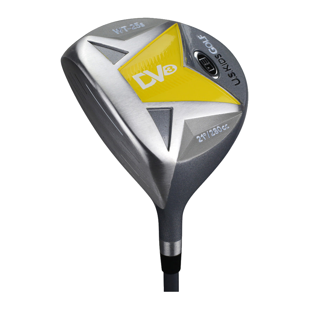 Kinder Driver Ultralight 42" (107–115 cm) Gelb, Produktbild 2, transparenter Hintergrund