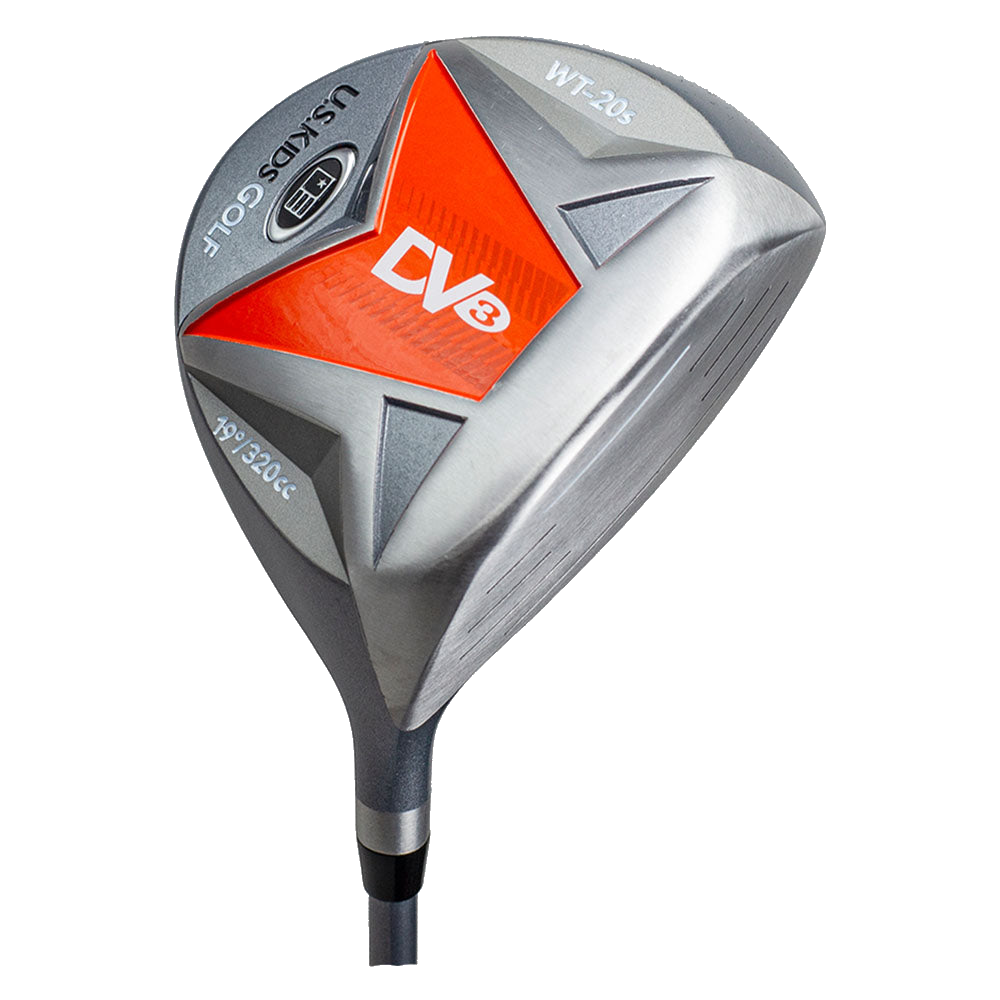 Kinder Driver Ultralight 51" (130–137 cm) Orange, Produktbild 1, transparenter Hintergrund