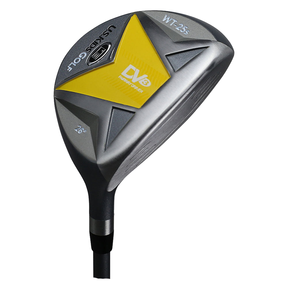 Ultralight Junior Fairway Wood 42" (107–115 cm) Gelb, Produktbild 1, transparenter Hintergrund