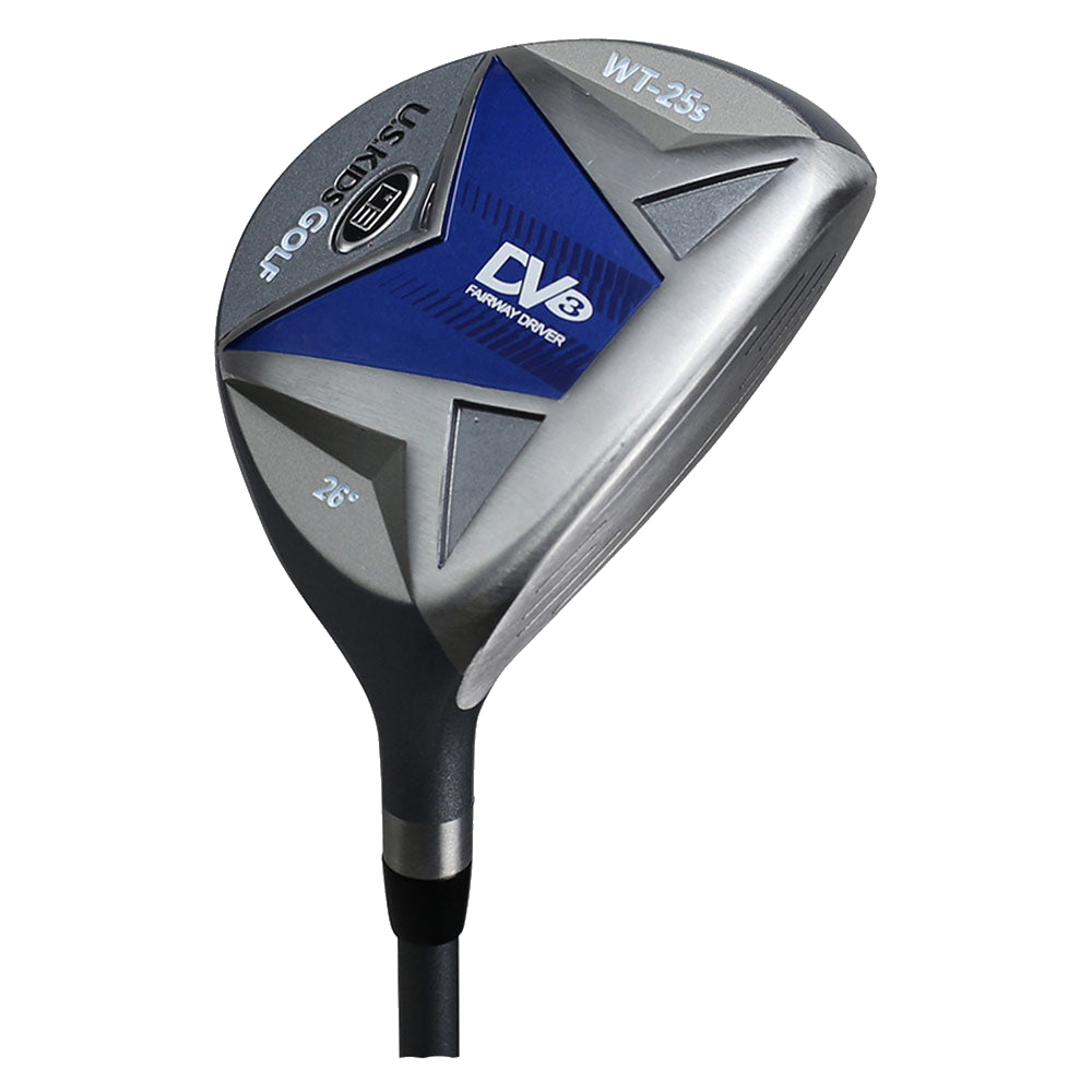 Ultralight Junior Fairway Wood 45" (115–122 cm) Blau, Produktbild 1, transparenter Hintergrund