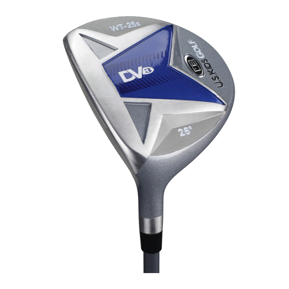 Ultralight Junior Fairway Wood 45" (115–122 cm) Blau, Produktbild 2, transparenter Hintergrund