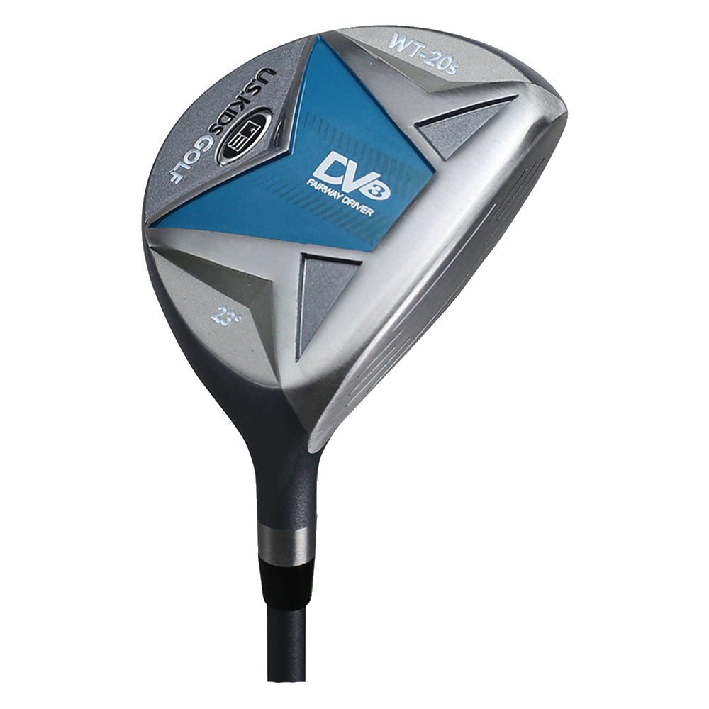 Ultralight Junior Fairway Wood 48" (122–130 cm) Türkis, Produktbild 1, transparenter Hintergrund