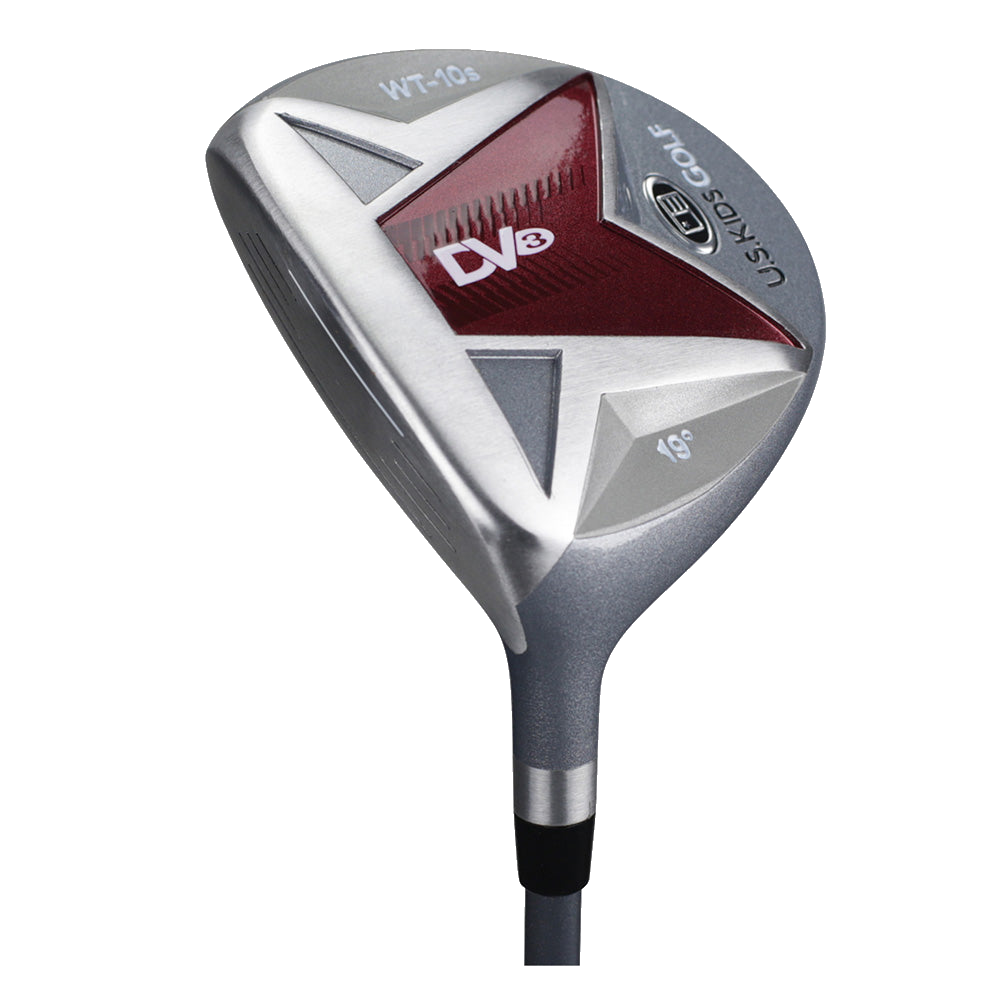 Ultralight Junior Fairway Wood 60" (152–160 cm) Bordeaux, Produktbild 2, transparenter Hintergrund