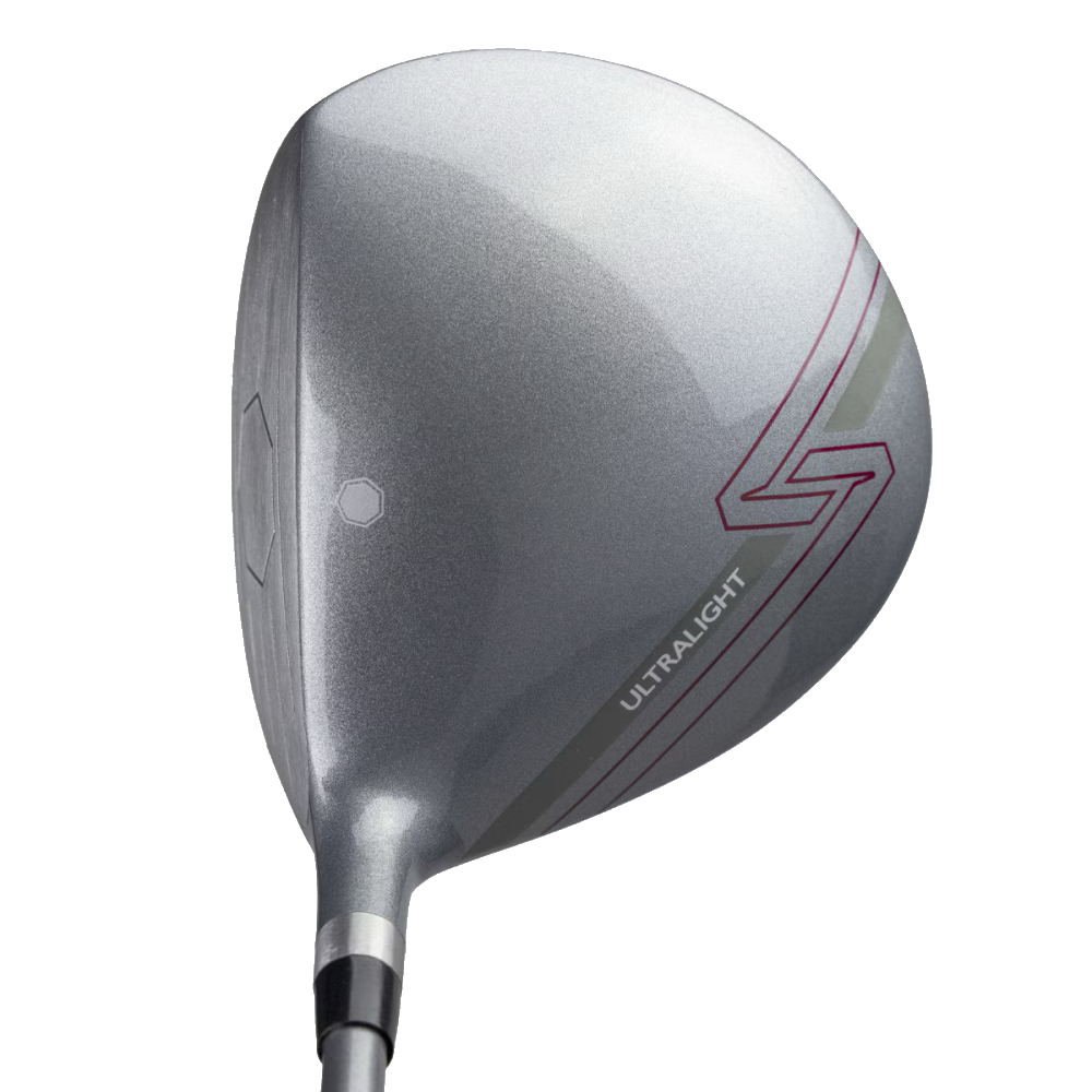 UL7 Junior Fairway Wood 60" (152–160 cm) Bordeaux, Produktbild 2, transparenter Hintergrund