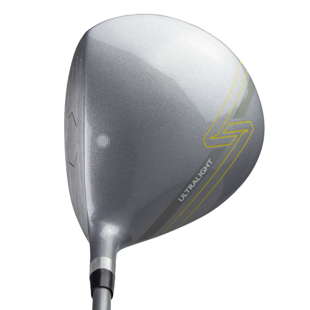 UL7 Junior Fairway Wood 63" (160–168 cm) Gold, Produktbild 2, transparenter Hintergrund