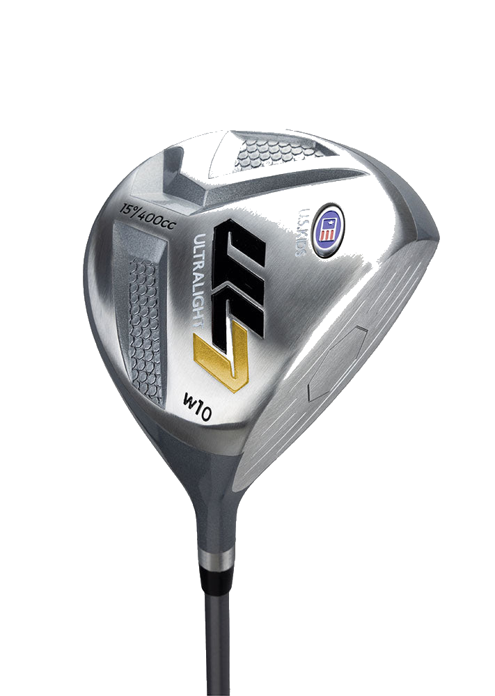 Kinder Golfset UL7 Set 63" (160–168 cm) 5 Schläger Gold, Produktbild 2, transparenter Hintergrund