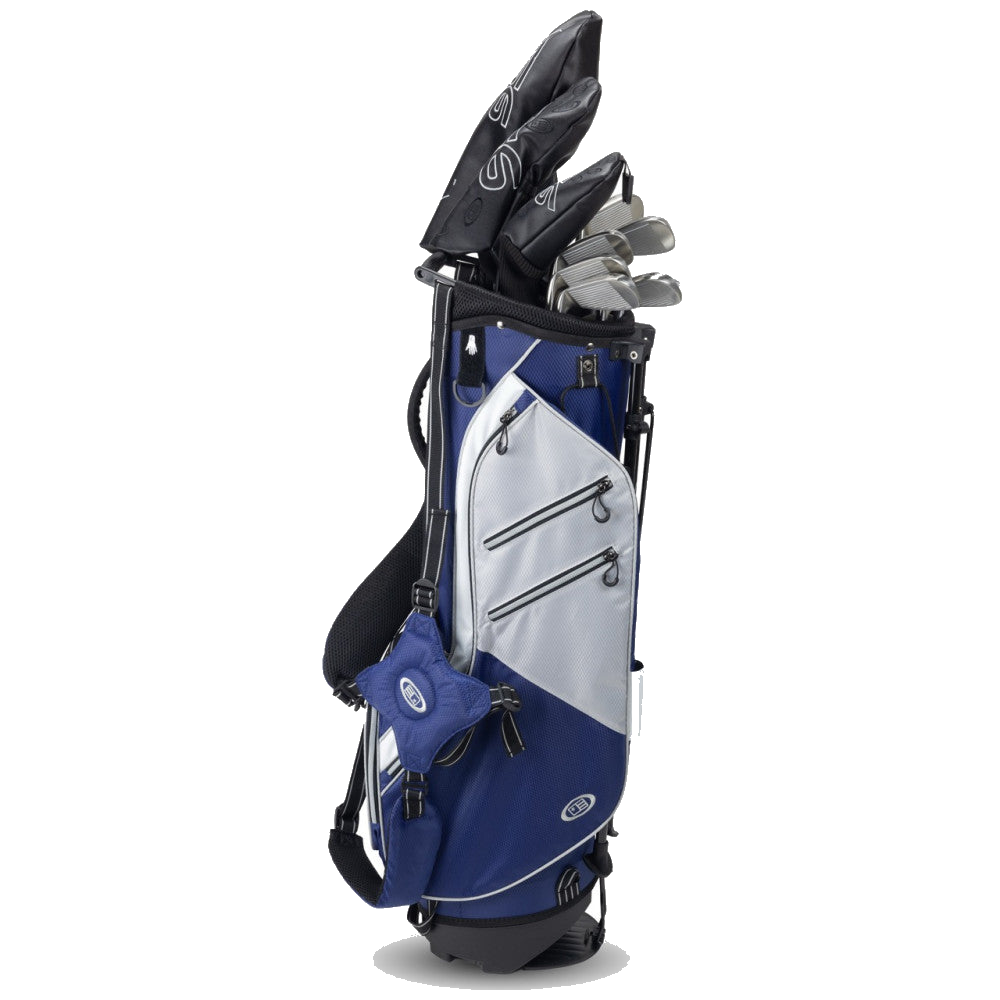 Kinder Golfset TS6 Set 60" (152–160 cm) 10 Schläger Navy, Produktbild 2, transparenter Hintergrund