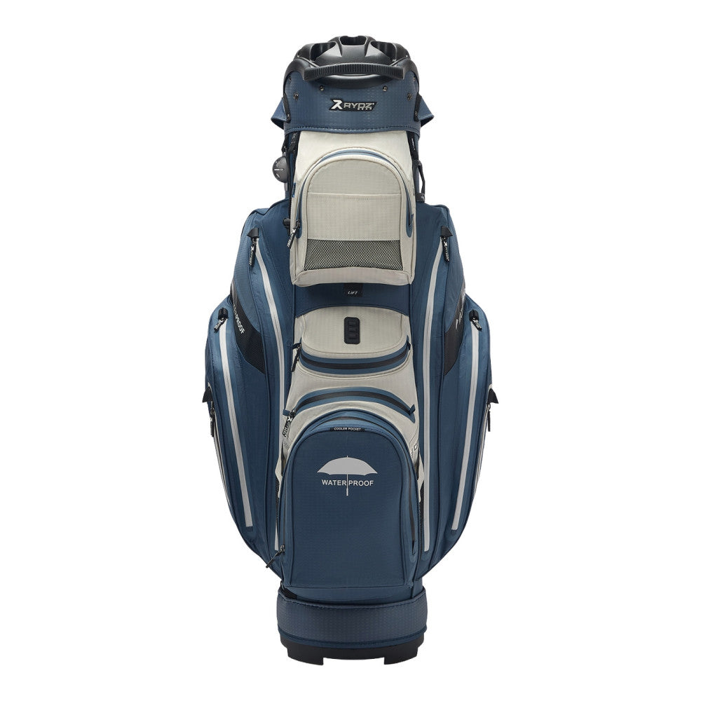 Navigator QO14 Waterproof Cart Bag Navy/Silver