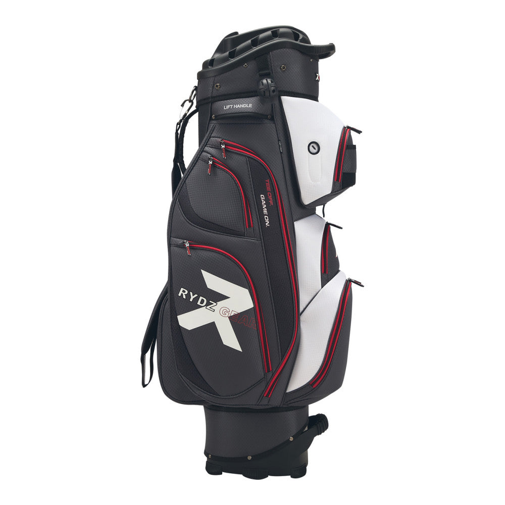 Speedy B. Q14 Cartbag Anthrazit/Weiss/Rot