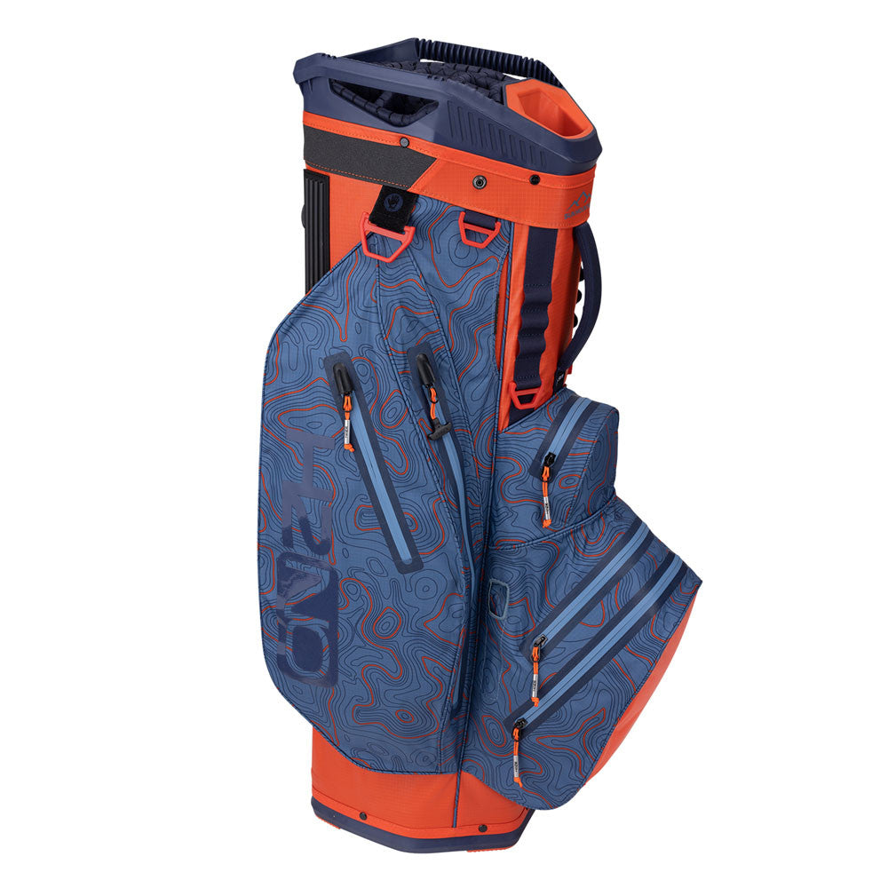 H2NO Lite Cartbag wasserdicht Tango/Dusk Navy/Adventure