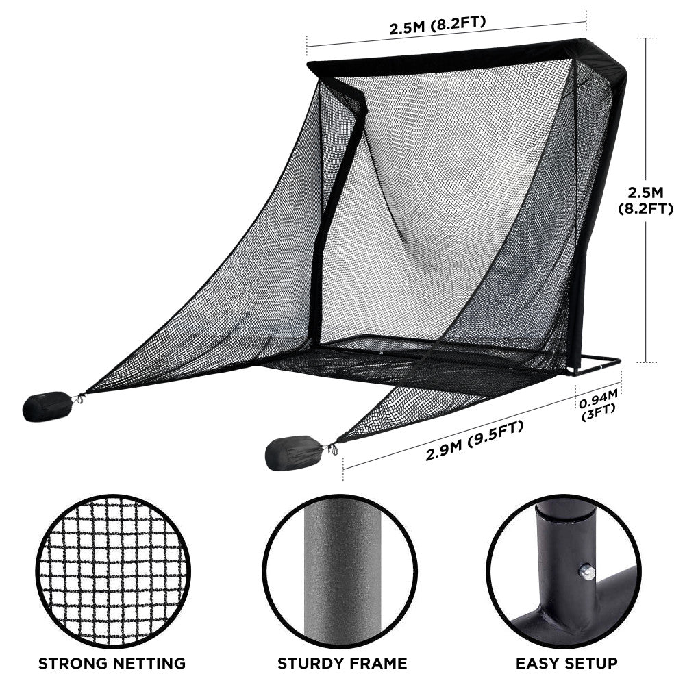 Large Deluxe Home Driving-Netz 2,5 x 2,5 m