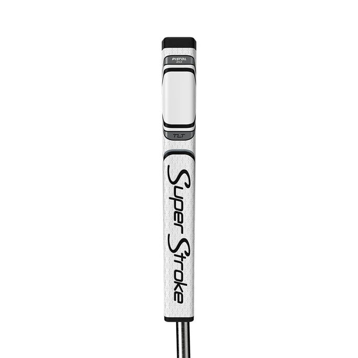 TLT Pistol 2.0 Putter Grip White-Silver for Left-Handers