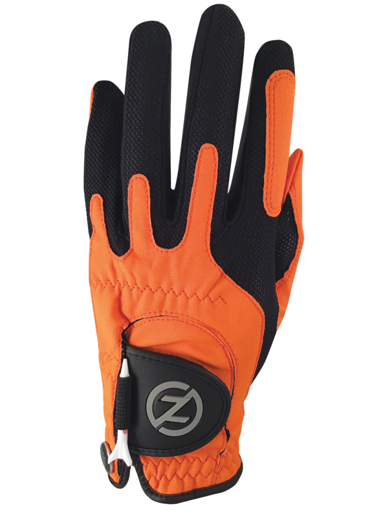 Gant de golf Zero Friction Compression-Fit homme orange main gauche (pour droitiers)