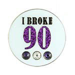 Marqueur de balle Style Swarovski Crystal I Broke 90
