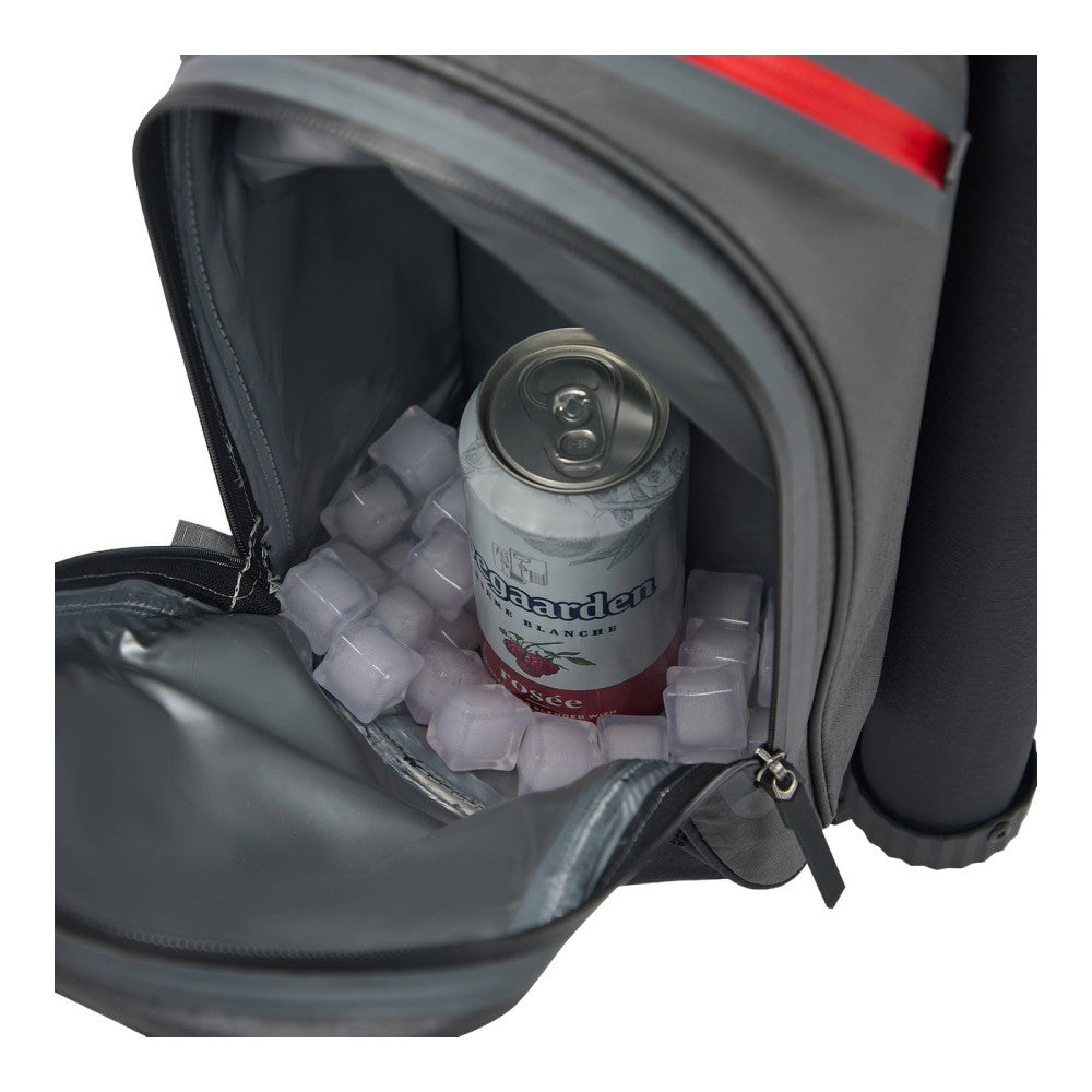 Skip Q9 Waterproof Cart Bag Charcoal/Lime