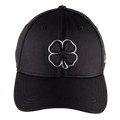 Premium Clover Fitted Cap Black