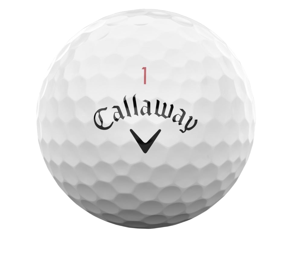 Balles de golf Chrome Tour (2024) blanches (douzaine)