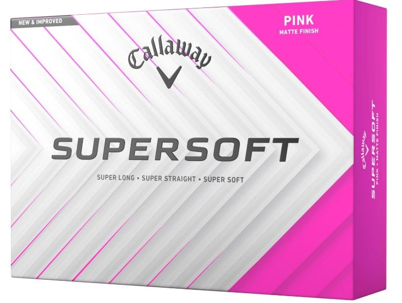 Supersoft (2025) DZ Pink Golf Balls