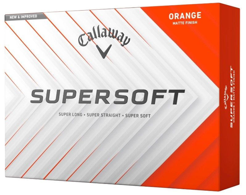 Supersoft (2025) DZ Orange Golf Balls
