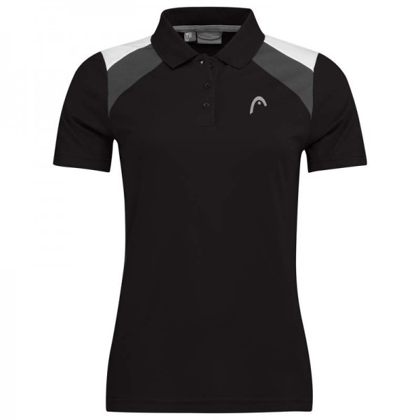 Club Tech Polo Shirt W schwarz