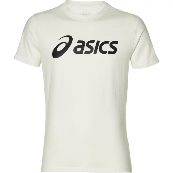 ASICS Big Logo T-Shirt weiss Herren